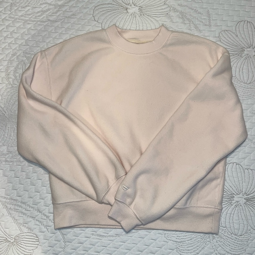 Fabletics Crew Neck Fleece Sweatshirt